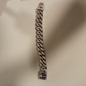 Mens motorcycle braclet